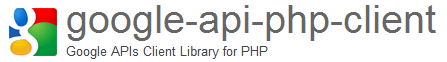 Google APIs Client Library for PHP